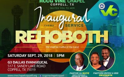 Inaugural Service
